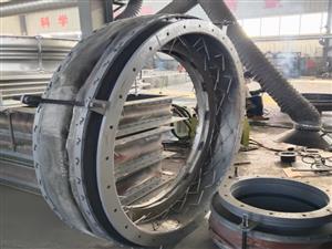 可浇筑非金属膨胀节-高温靶钉非金属补偿器-高温耐磨柔性软连接