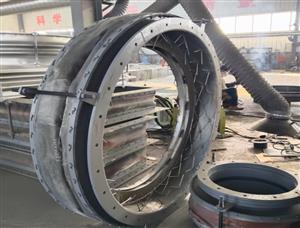 可浇筑非金属膨胀节-高温靶钉非金属补偿器-高温耐磨柔性软连接
