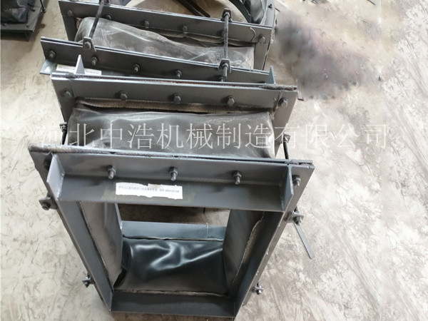 矩形角钢法兰翻边非金属膨胀节